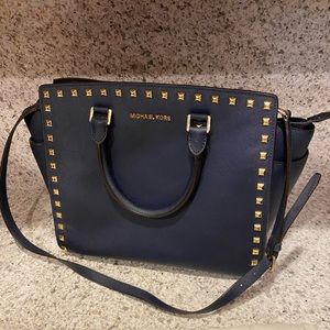 Michael Kors Studded Selma Satchel